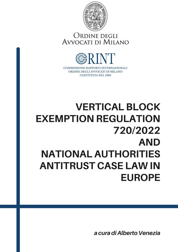 Vertical block exemption regulation 720/2022