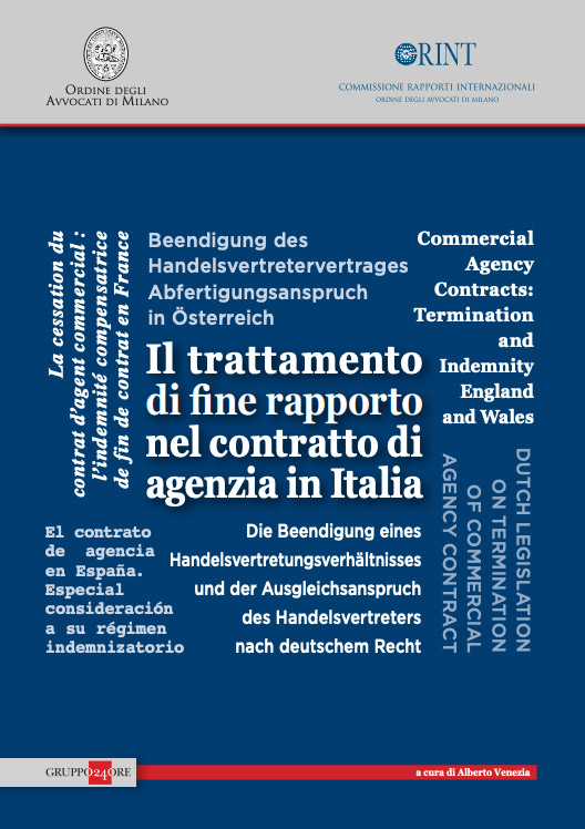 ebook contratto di agenzia italia